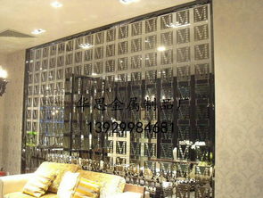 佛山華思金屬制品廠供應彩色不銹鋼屏風