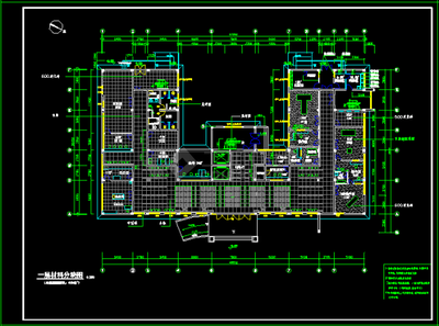 醫(yī)院裝飾工程施工設(shè)計CAD詳細圖
